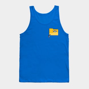 Lemur in a Folder Icon Tank Top